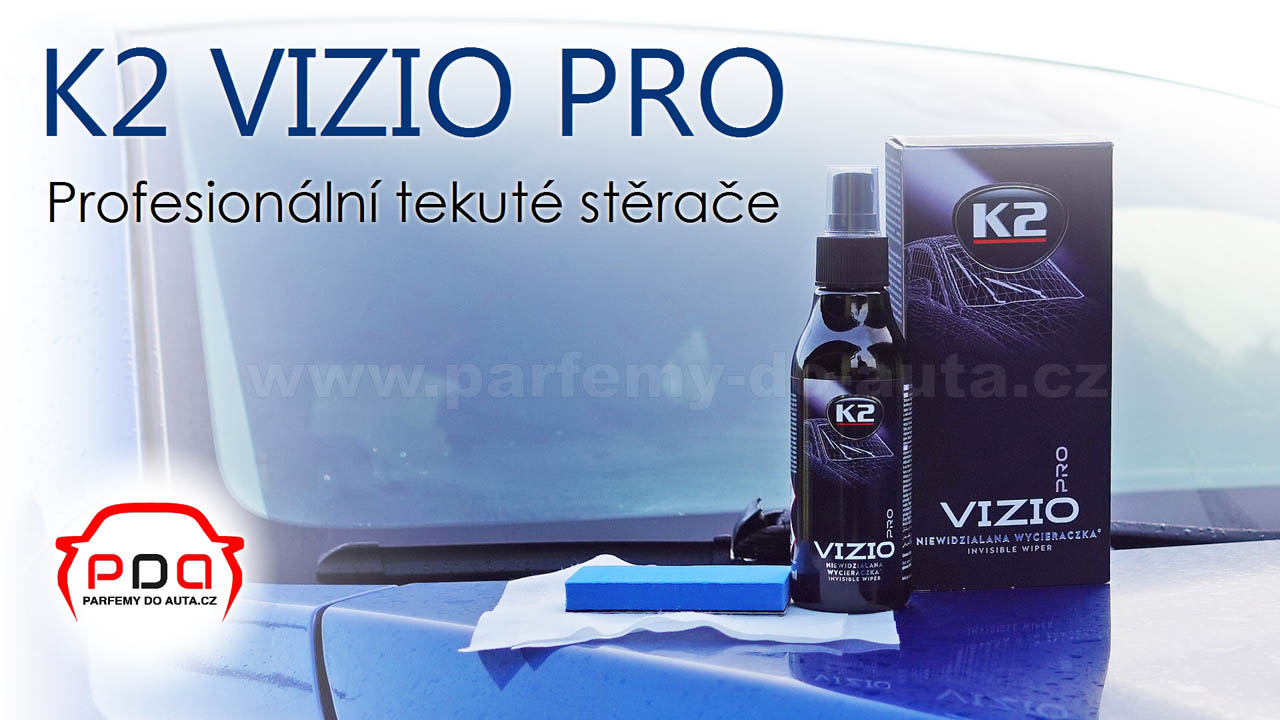 K2 Vizio Pro neviditelné tekuté stěrače